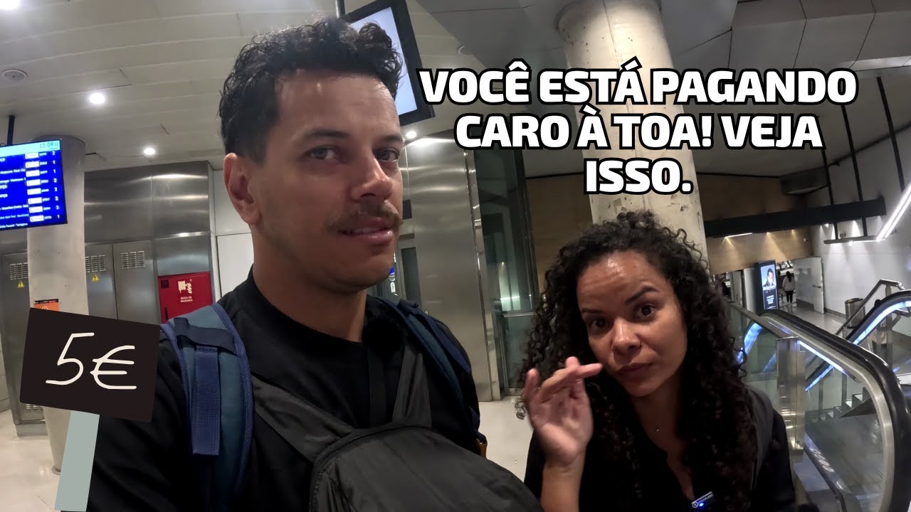 COMO SAIR DO AEROPORTO DE BARCELONA SEM GASTAR FORTUNAS? O SEGREDO REVELADO!