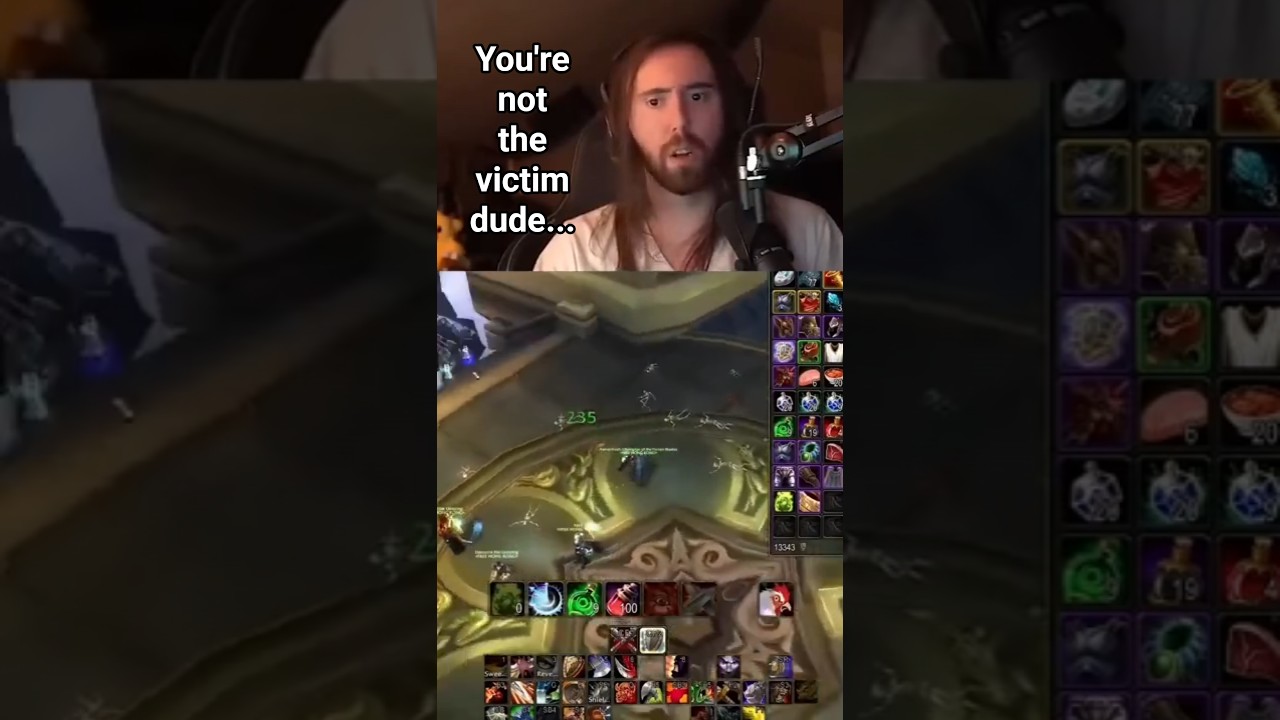 Система добычи в рейде Asmongold с участием Макконнелла #worldofwarcraft #asmongold