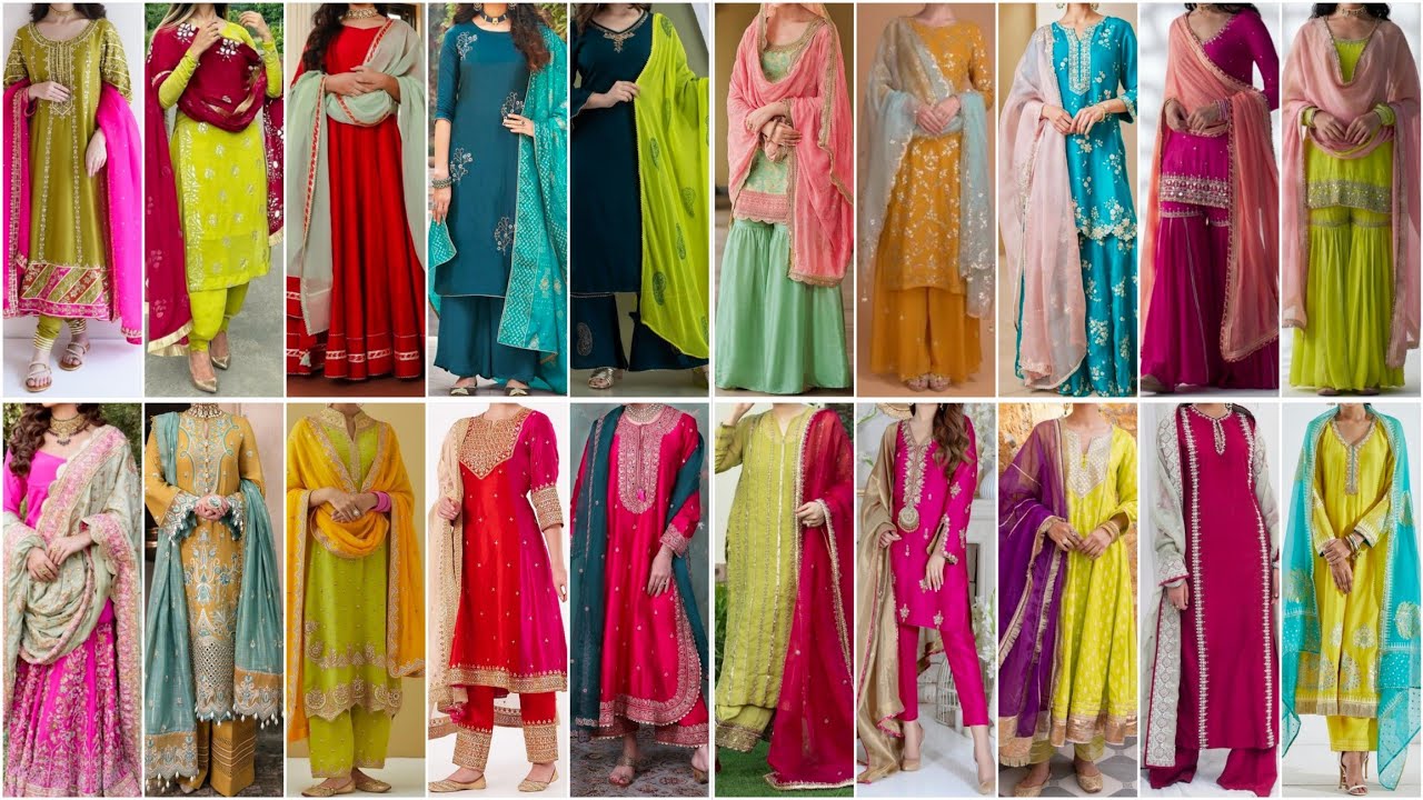 Newly Trending Colour Contrast Ideas for Punjabi Suit 2024