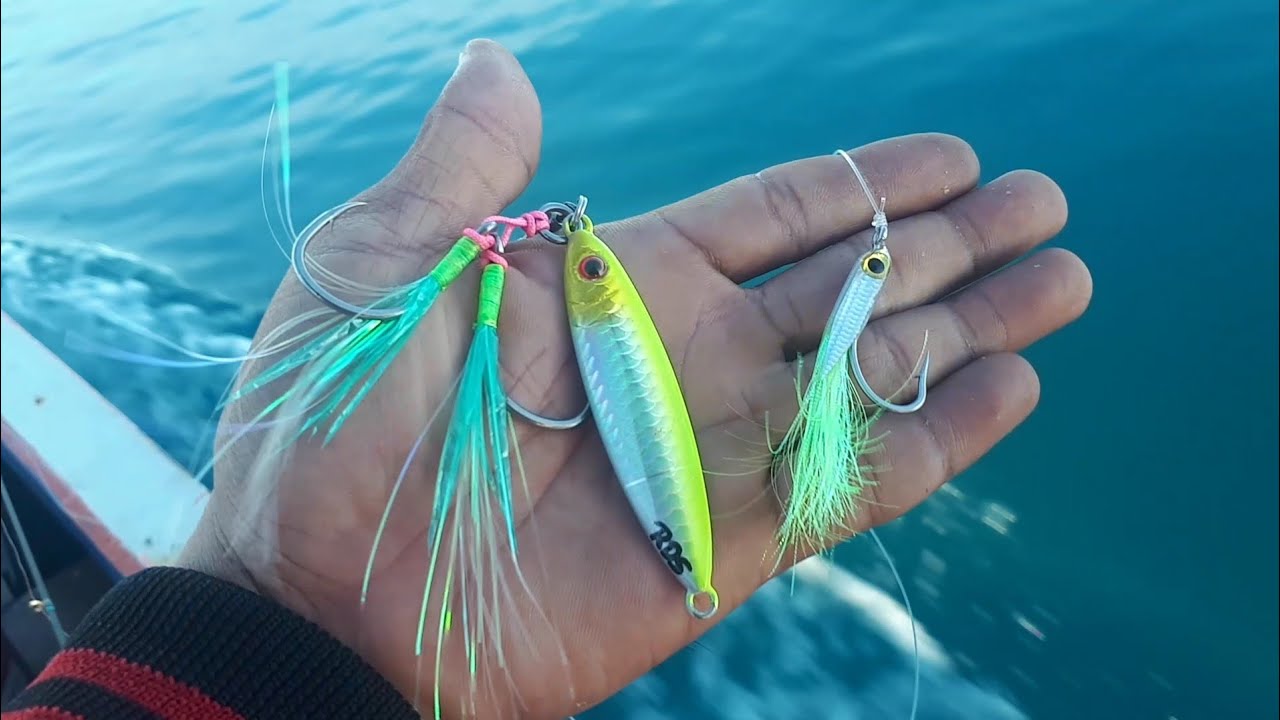 LUMAYAN KERAS STRIKE KALI INI...MANCING DENGAN TEKNIK ANDALAN SABIKI + METAL JIG