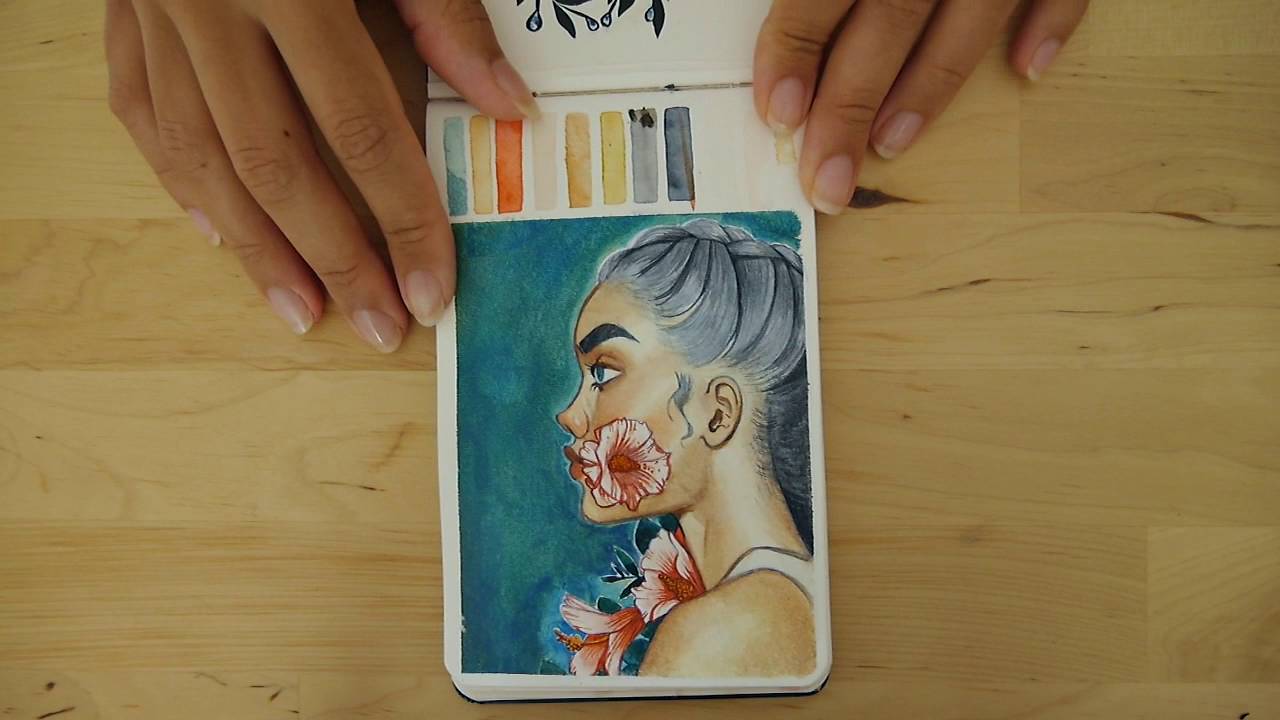 SKETCHBOOK TOUR - Moleskine watercolor (2010 - 2016) — Mashiiro