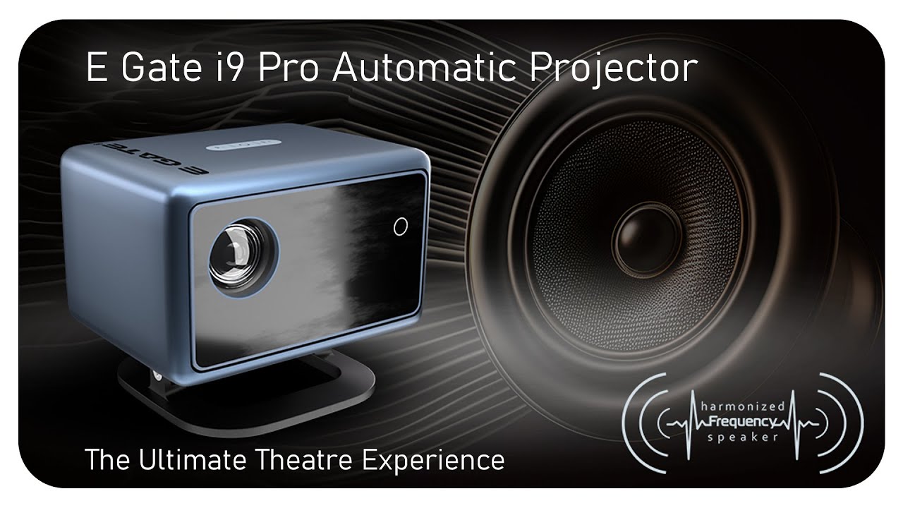 E Gate i9 Pro Automatic Projector | The Ultimate Theatre Experience #egate #amazon