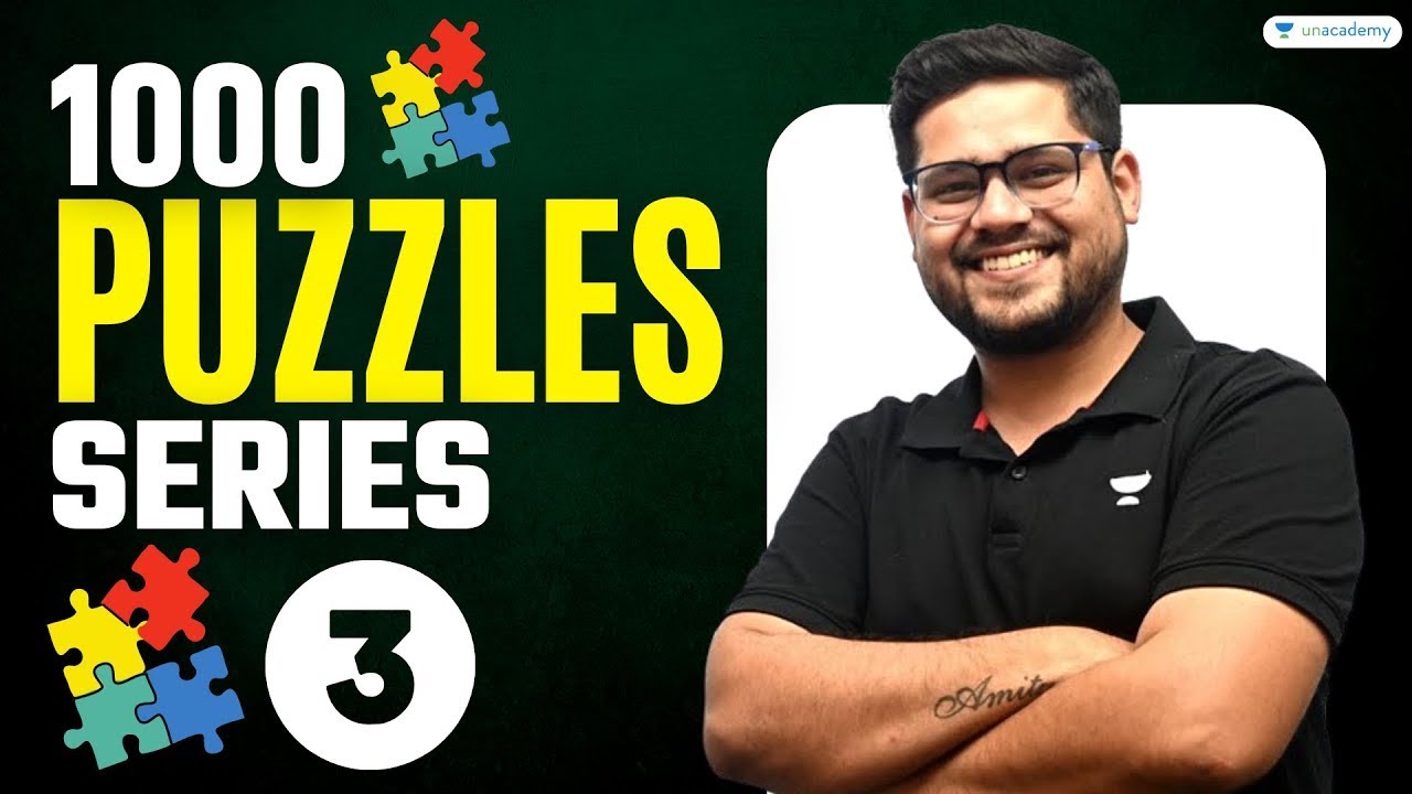(Class-3) 1000 Puzzle Series | Reasoning For Bank Exams 2023 | Ankush Lamba | Bank Affairs