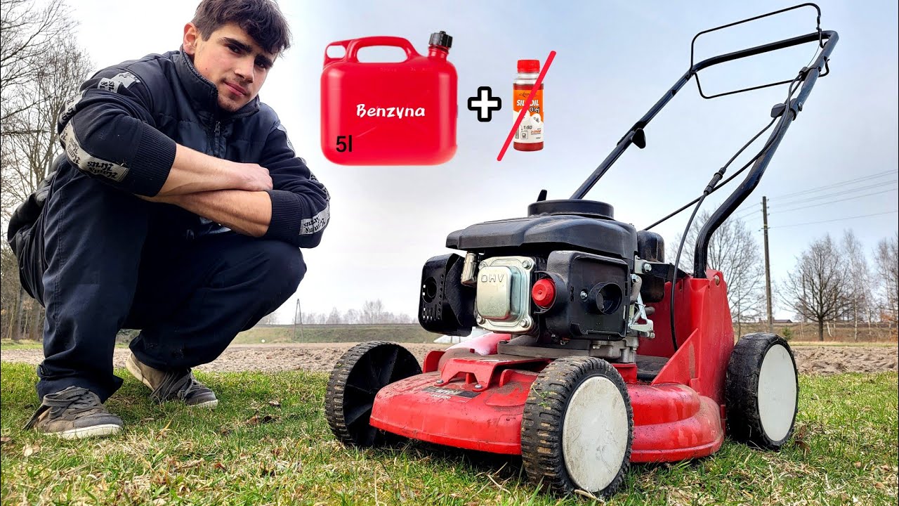 Naprawiłem spalinową kosiarkę (mały serwis)