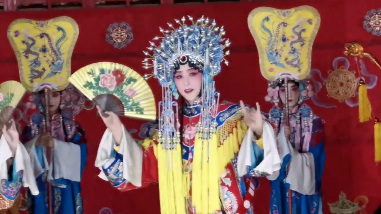 [FANCAM]《The Drunken Beauty Beijing Opera at Summer Palace 颐和园戏游行京剧贵妃醉酒杨玉环表演直拍》阿云嘎/Ayanga/Ayunga
