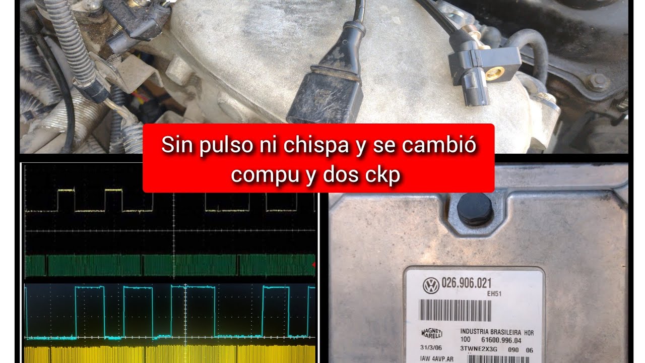 Pointer no enciende y hay dudas de la señal de cigüeñal y tiempo , aliemtaciones de computadora