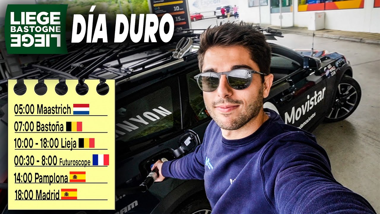 MI DÍA en la LIEJA - BASTOÑA - LIEJA 2023 PASANDO por 4 PAÍSES 🙂