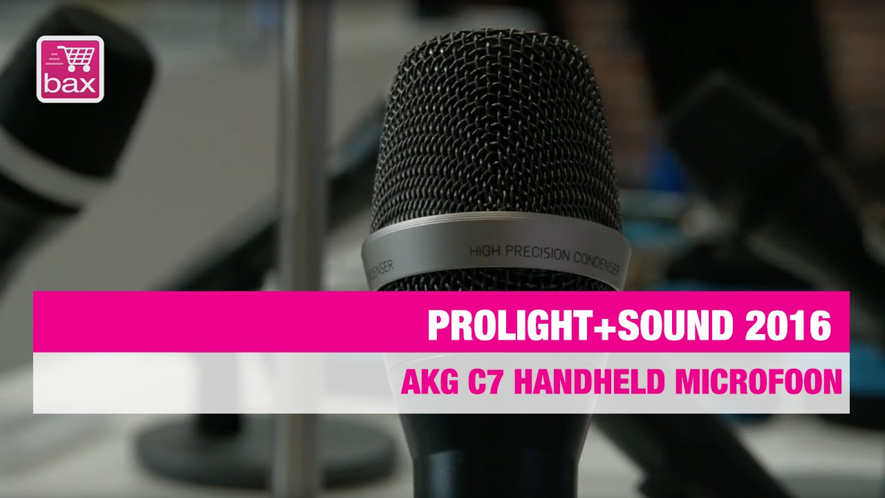 AKG C7 handheld Microfoon - Prolight+Sound 2016
