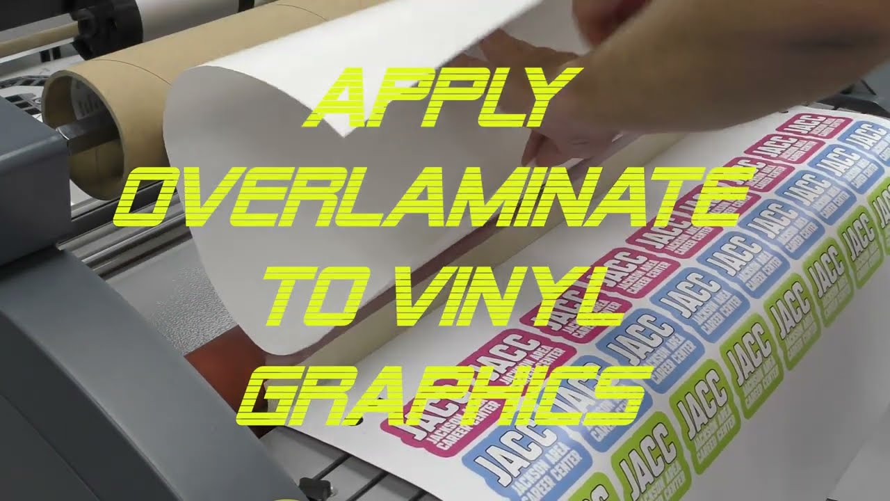 Over-Laminate, Cut and Print from Roland VersaWorks