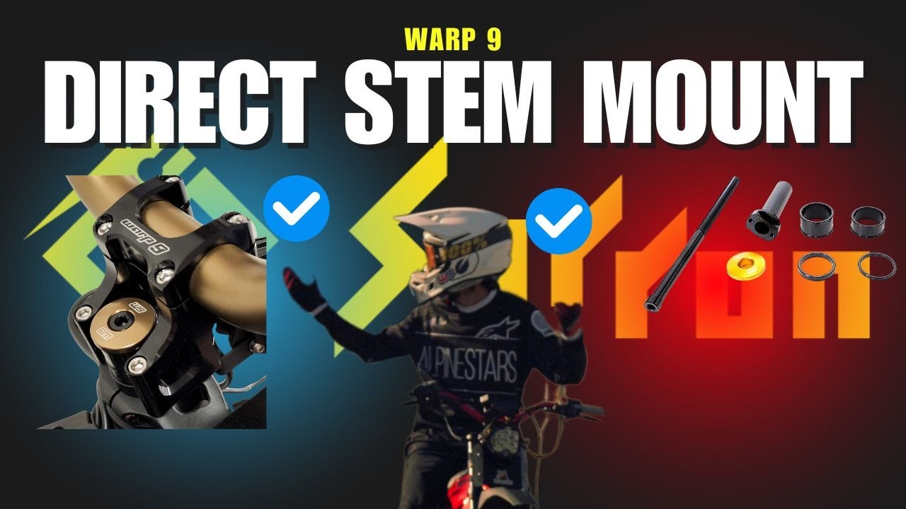 Руководство по установке Warp 9 Direct Stem Mount | Обновление Surron, Talaria и E-Moto