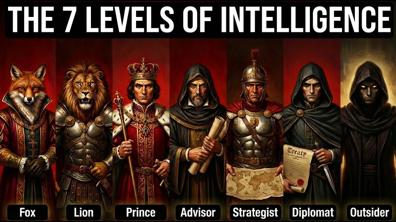 7 Levels of Intelligence – Where Do YOU Rank  Machiavelli