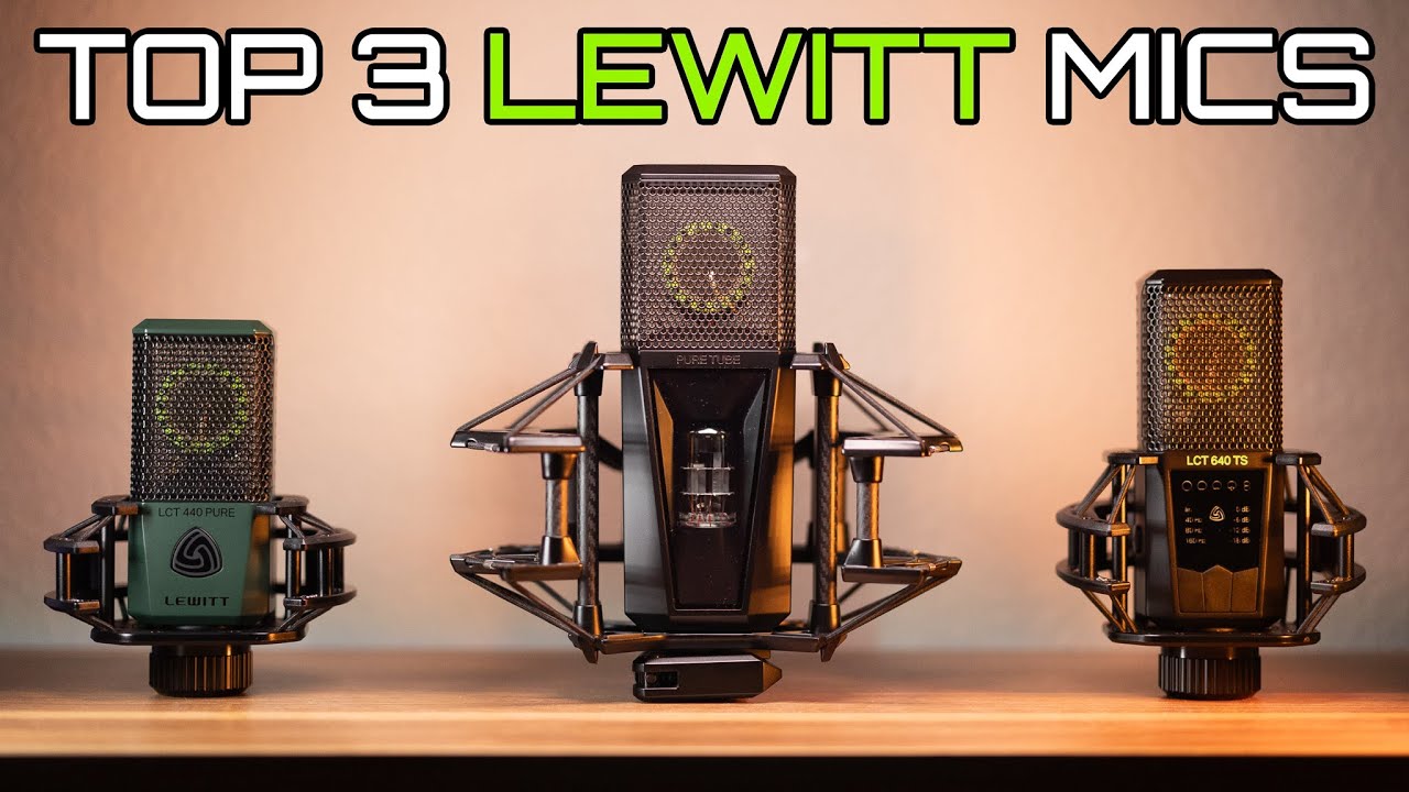 3 лучших микрофона Lewitt для вокала в 2024 году — какой из них стоит купить?