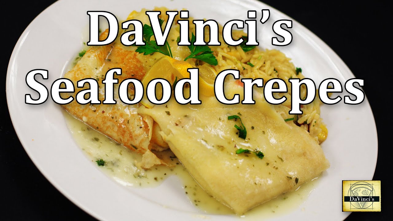 Davinci's Seafood Crepes