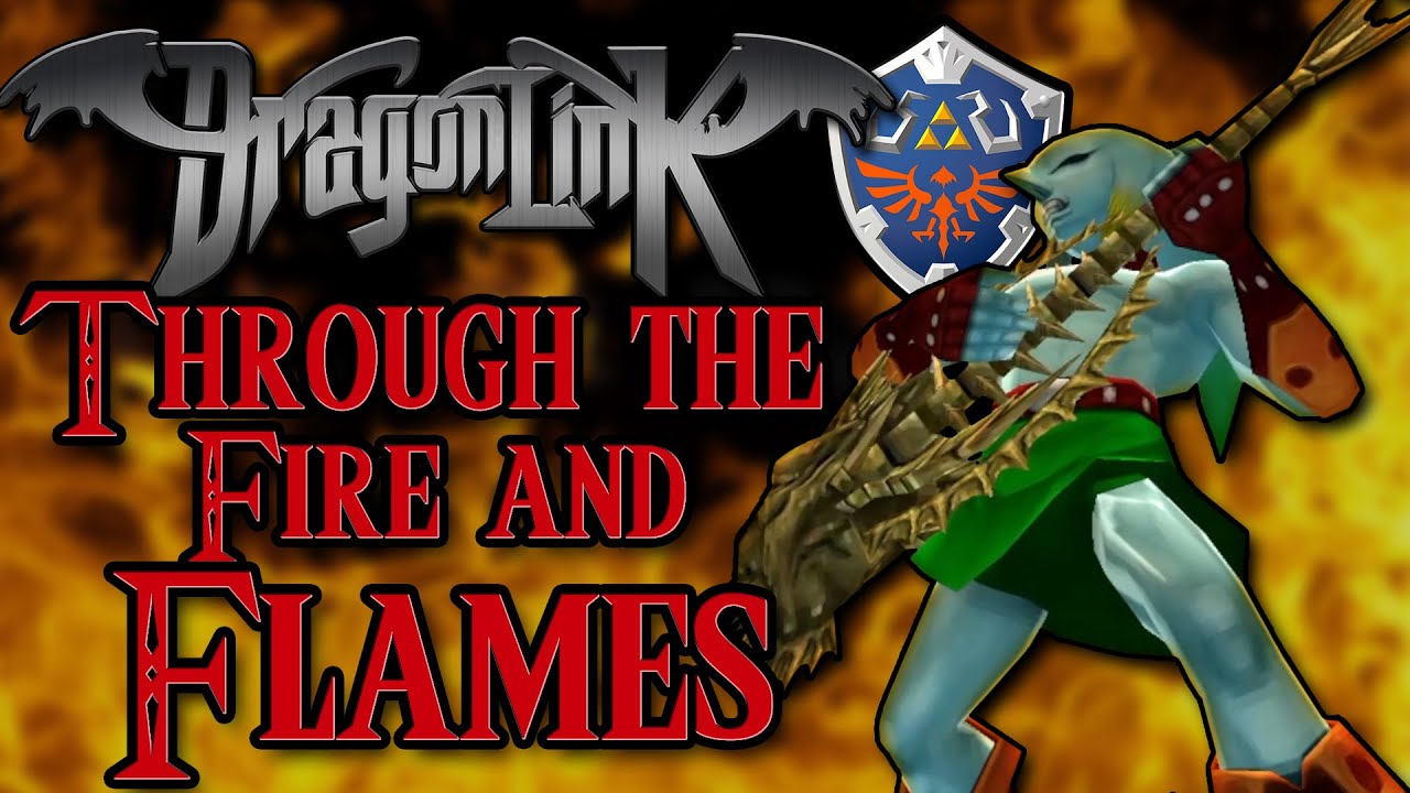 Through The Fire And Flames but it's Played by the Zelda Majora's Mask Band