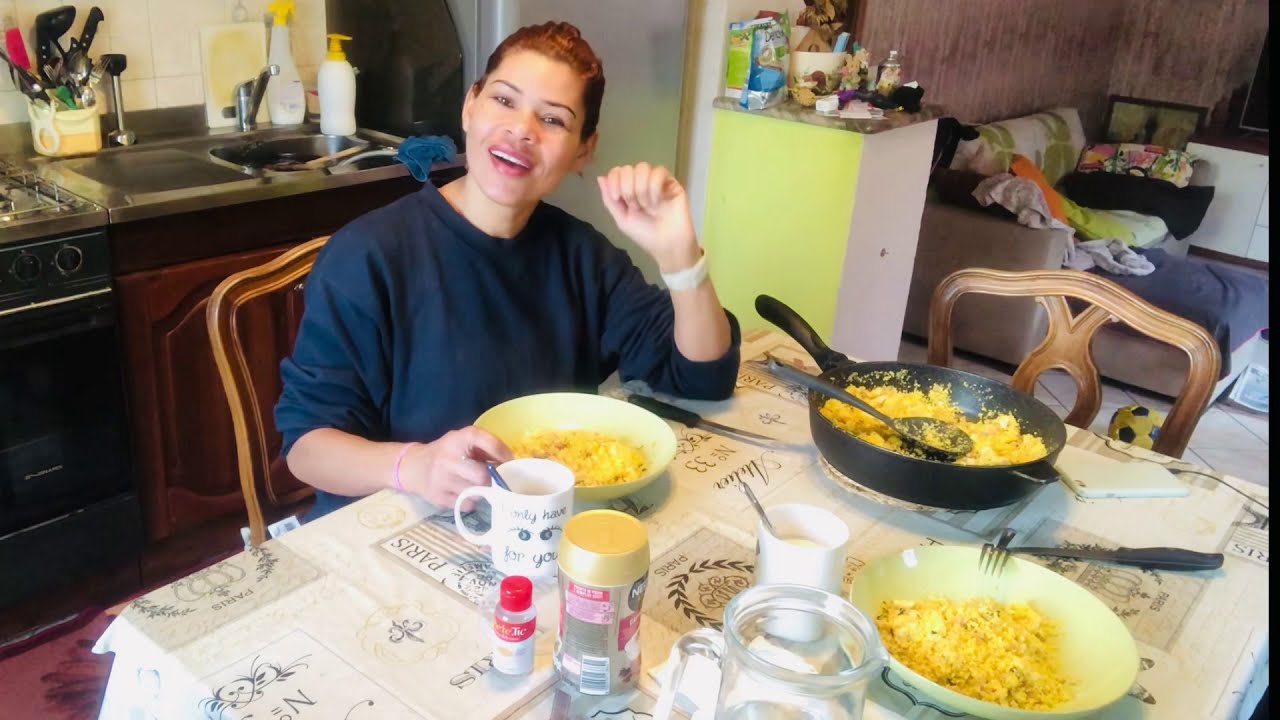 FAROFA DE CUSCUZ COM ATUM E OVOS