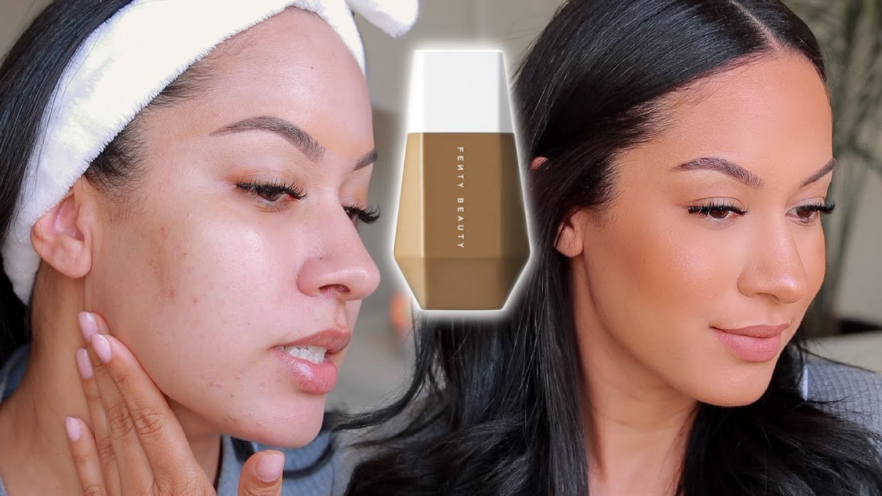 Fenty Eaze Drop Skin Tint First Impression +Wear Test | Marie Jay