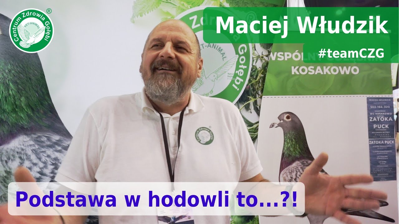 Maciej Włudzik - porady, co jest podstawą hodowli, nukleoproteiny zamiast antybiotyków