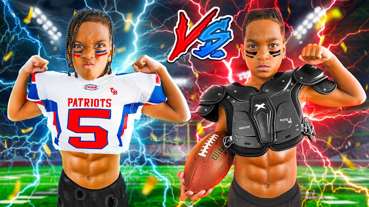 THE #1 YOUTH FOOTBALL PLAYERS DJ & KYRIE CAN'T BE STOPPED IN THE BIGGEST GAME OF THE YEAR!!
