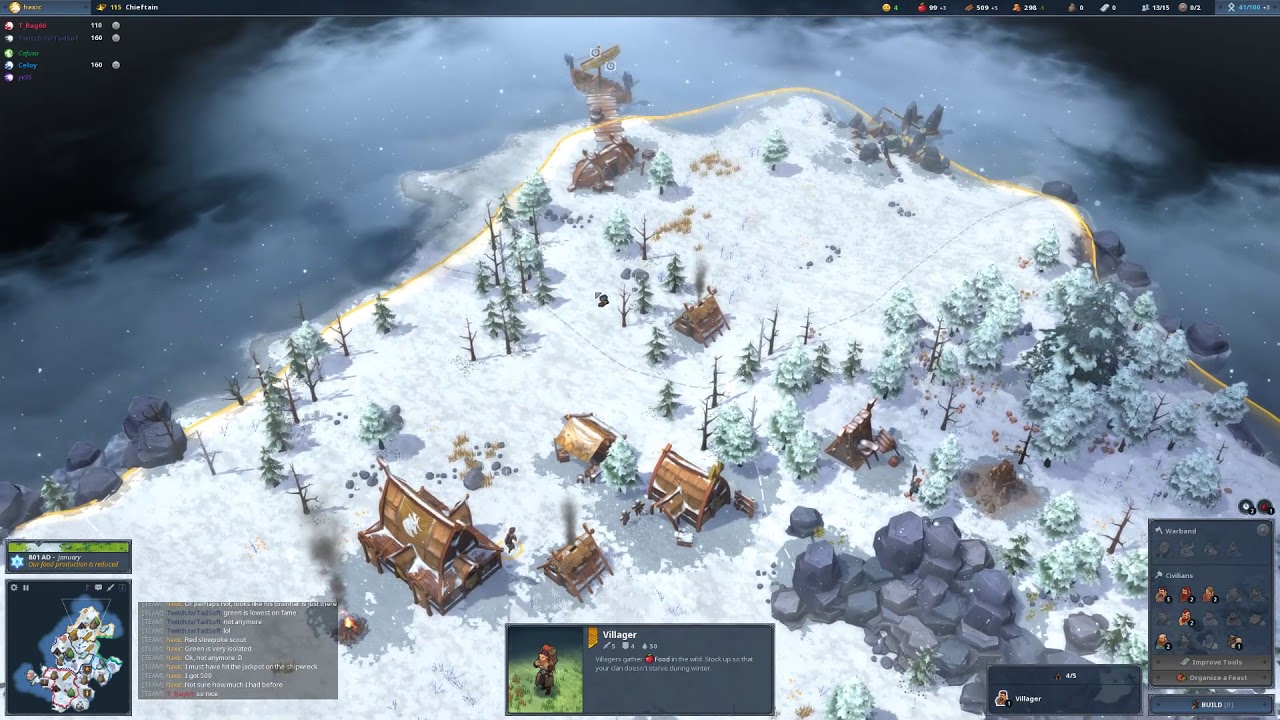 Northgard 3v3 (High rank players) - Stag