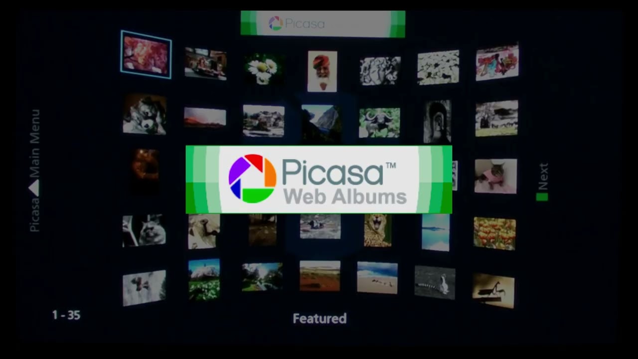 Panasonic Viera Cast - Picasa Slideshow Music
