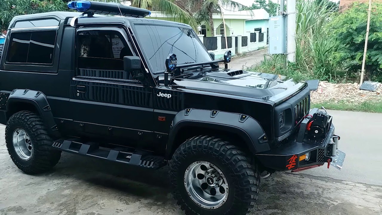 Tatf Rocky 4x4 independent Modifikasi Modification Antik metro Lampung