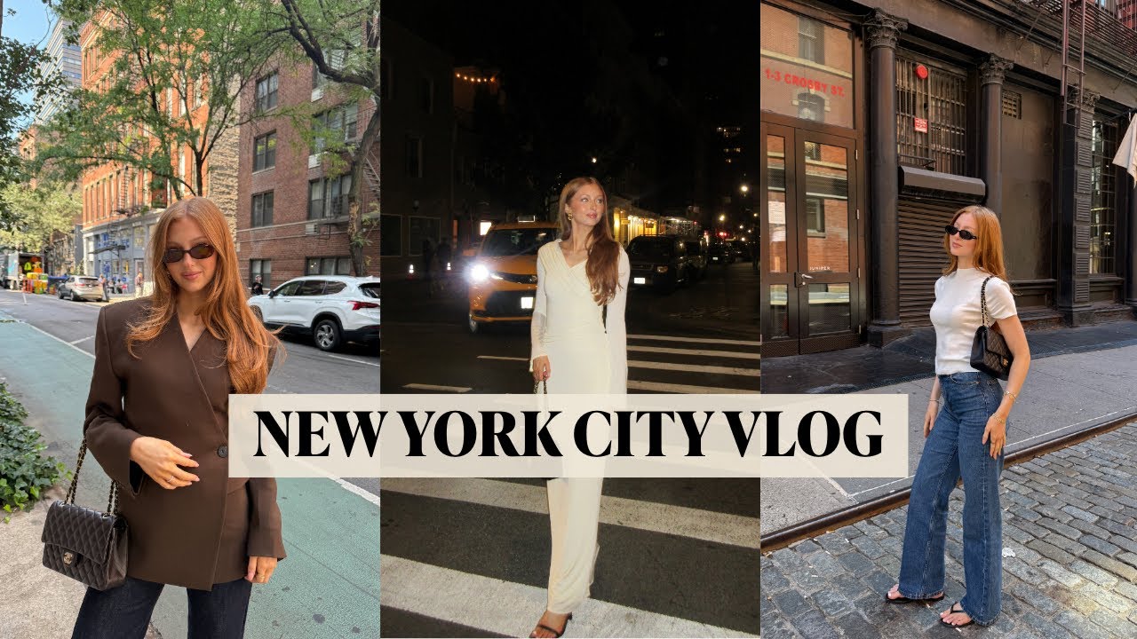 NYC VLOG: Моя первая неделя моды в Нью-Йорке, лучшие моменты поездки девушек и лучшие рестораны
