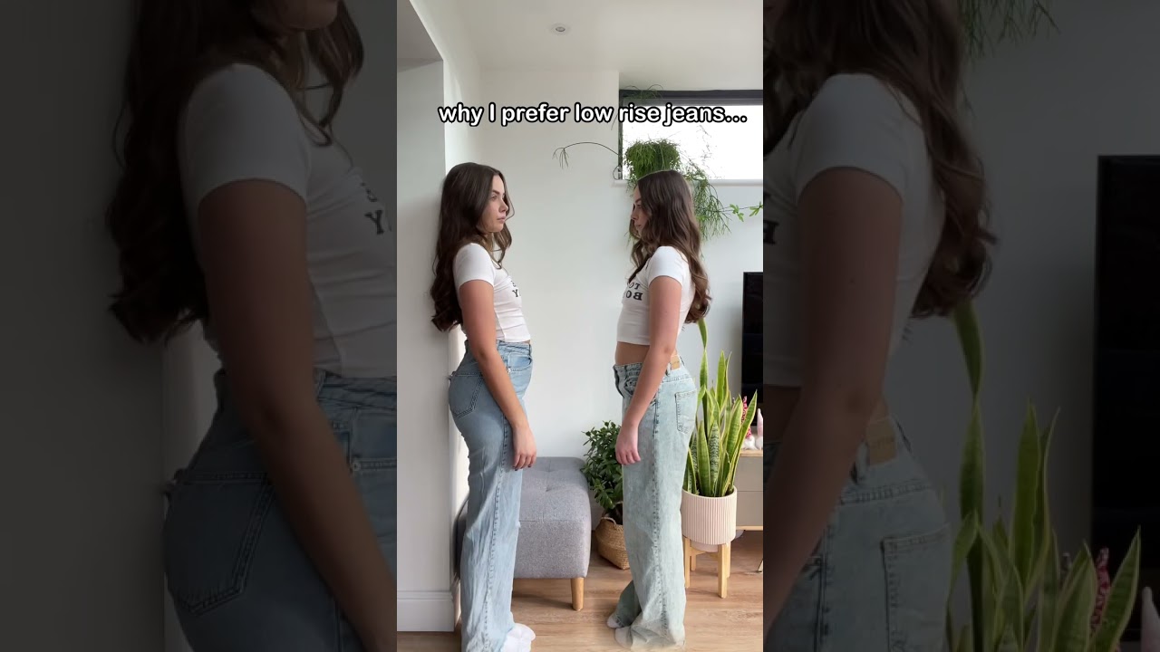 Why I prefer low waisted jeans&hellip;