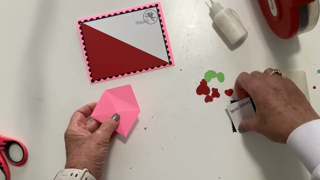 Valentine Mail Card Set 