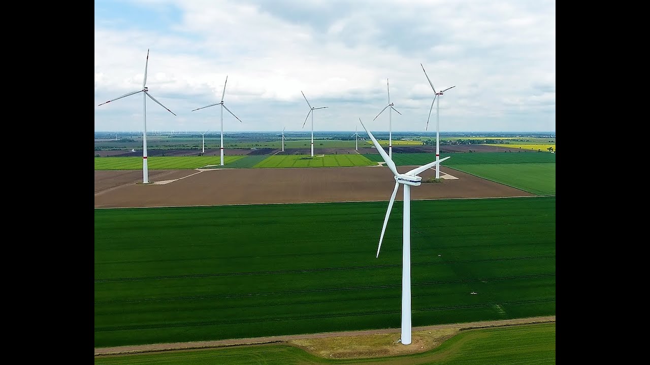 Wind farm Gröbzig Wörbzig 6 x Vestas V136/3600 and 6 x Vestas V66 / 1650 wind turbines 14.05.2020