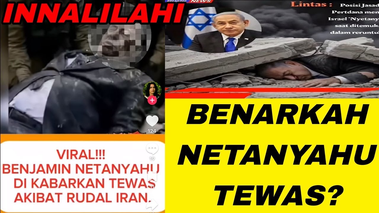 BENARKAH NETANYAHU UDAH T3 W45?