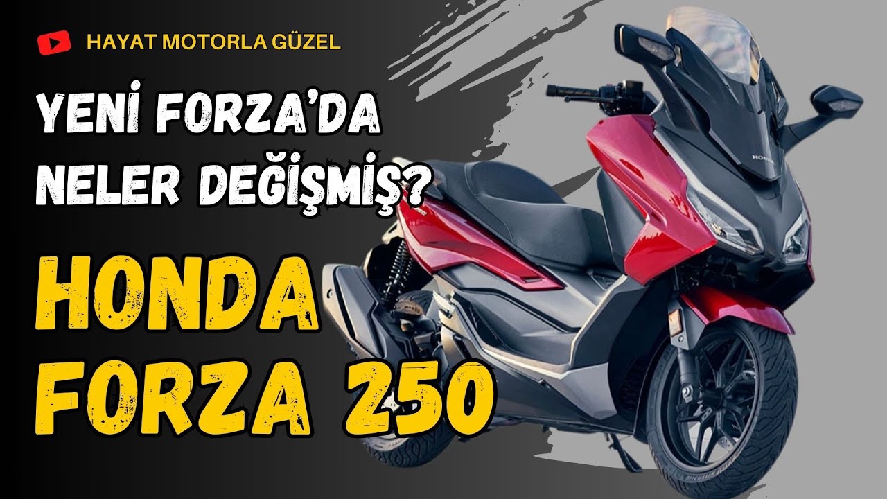 Yeni Honda Forza 250 Detaylı İnceleme | Neler Değişmiş? | Hayat Motorla Güzel