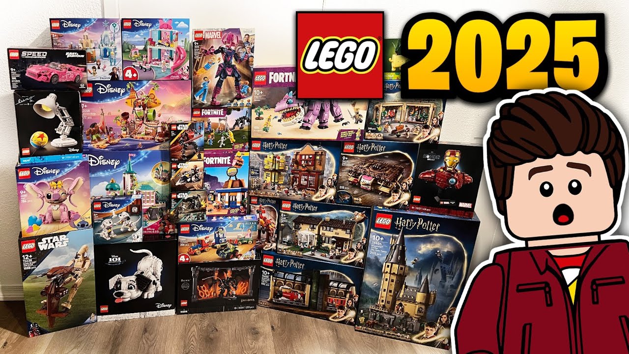 LEGO Summer 2025 Haul Unboxing & LIVE Reactions
