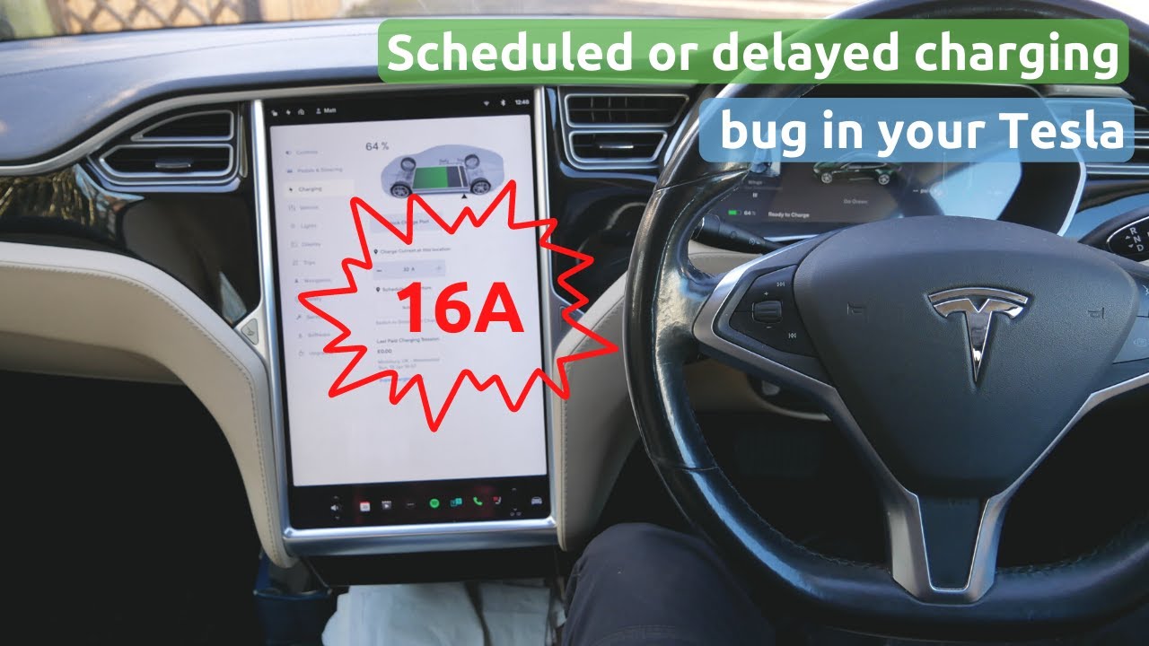 How to fix your Tesla's scheduled or delayed charging limit of 16 amps?