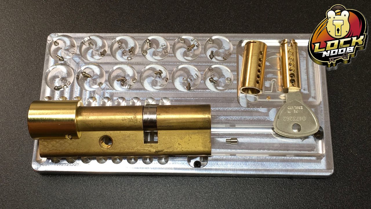 Reassembling a Banham M2002 Dimple Lock