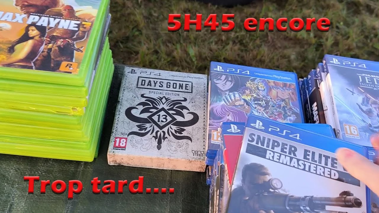 Live vide grenier SKYLANDERS en force !!