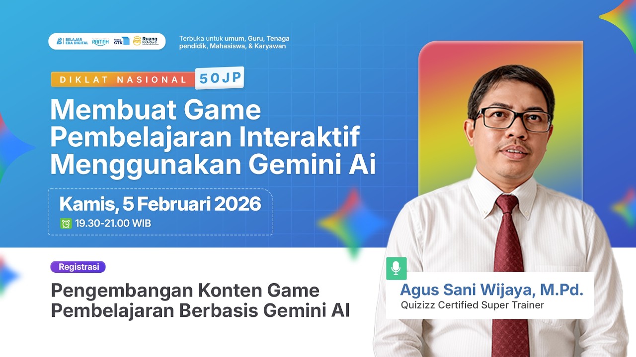 Diklat! Pengembangan Konten Game Berbasis Gemini AI