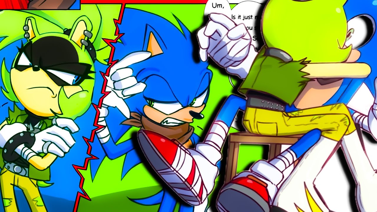 💙Sonic & Surge Hate Each Other💚(SONURGE COMIC DUB)
