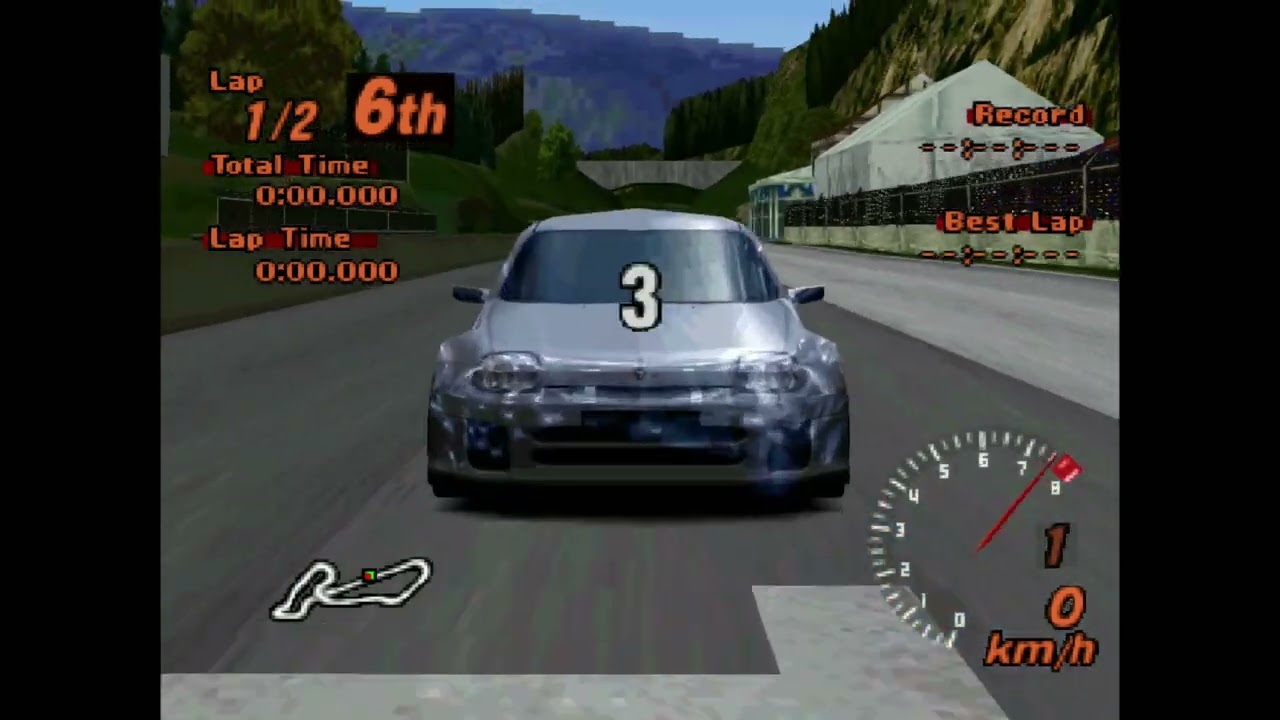 Gran Turismo 2 - Renault Clio - Midfield Raceway