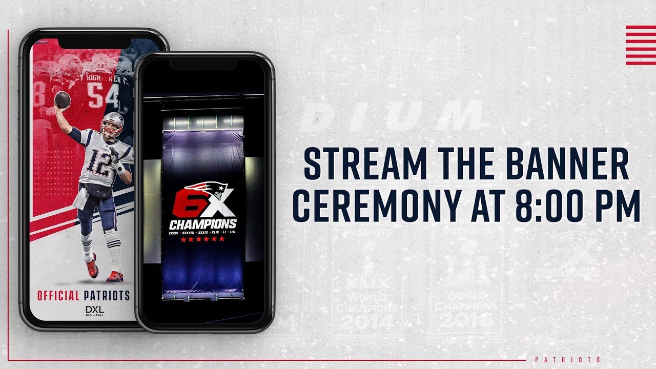 Patriots Banner Ceremony