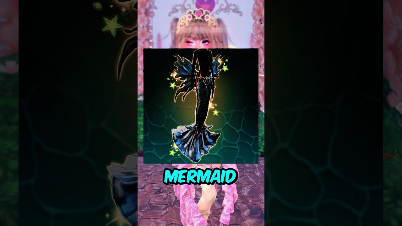 ‼️HOW TO GET THIS NEW SIREN TAIL IN DRESS TO IMPRESS! || #dresstoimpress #dti #roblox