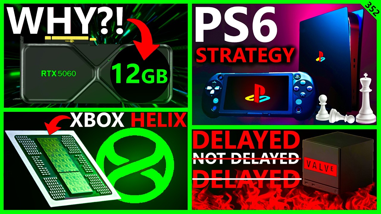 Nvidia RTX 5060 12GB, PS6’s Next-Gen Strategy, XBOX Helix, Steam Machine Delay | Broken Silicon 352