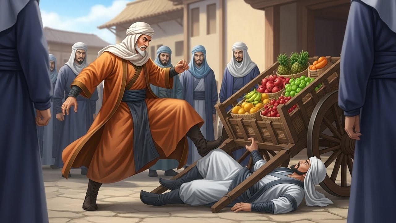 قصة التاجر المغرور الذي ضرب عربة العجوز… ولم يتوقع أن ابنته ستكون له بالمرصاد | قصة مؤثرة