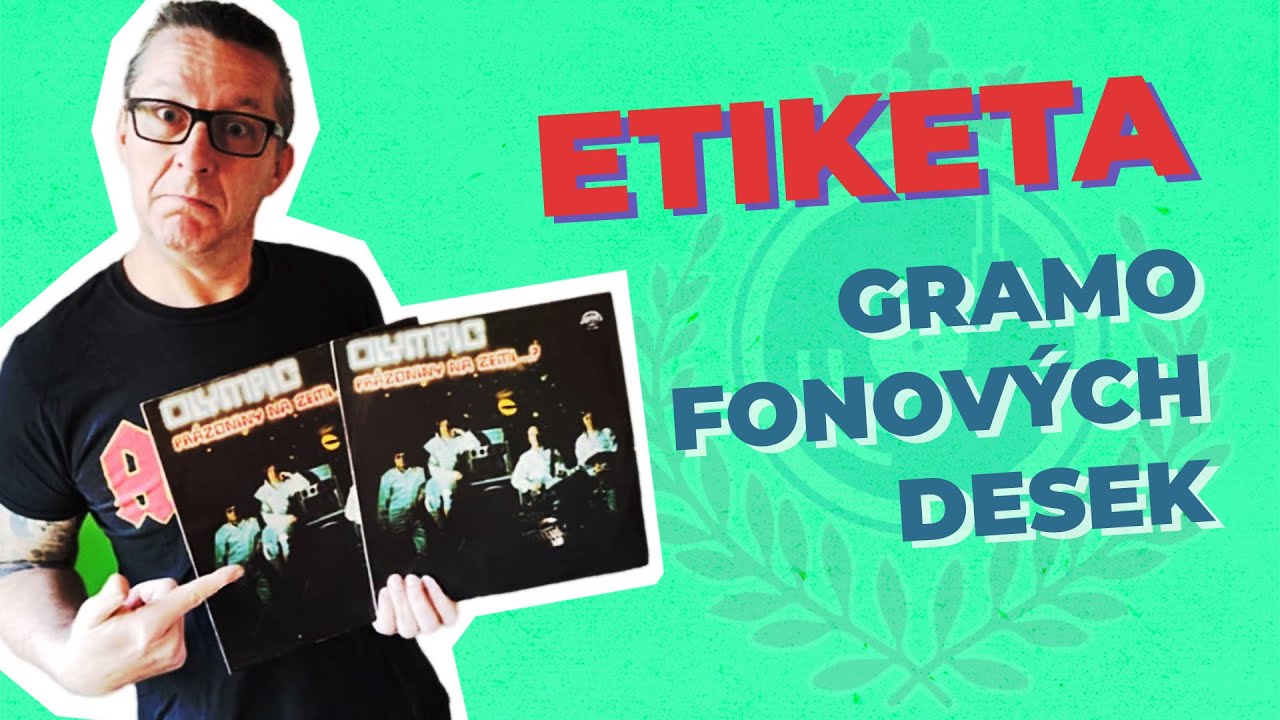 Gramofonová akademie #3 - Etiketa gramofonových desek