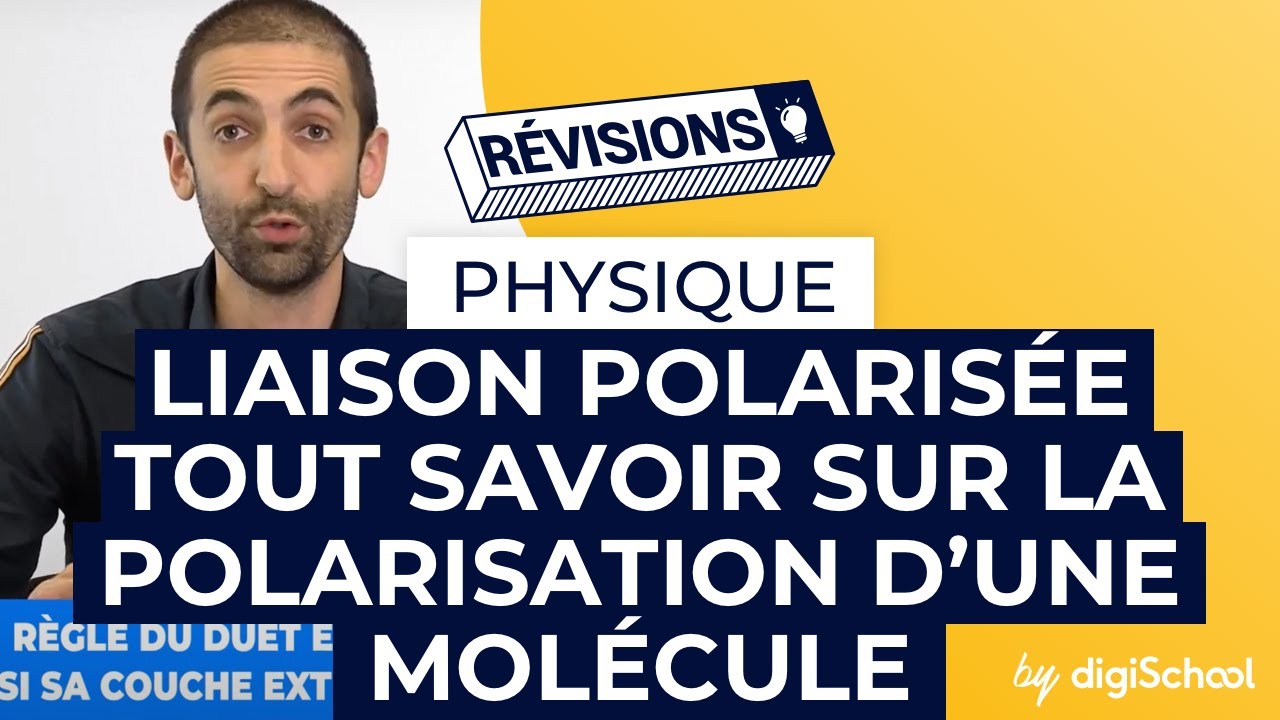Liaison polarisée : tout savoir sur la polarisation d’une molécule