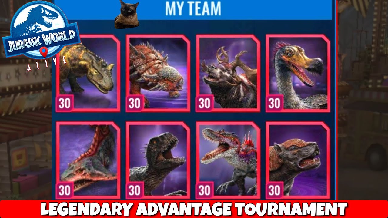 OFF META TEAM at the LEGENDARY ADVANTAGE TOURNAMENT | Jurassic World Alive