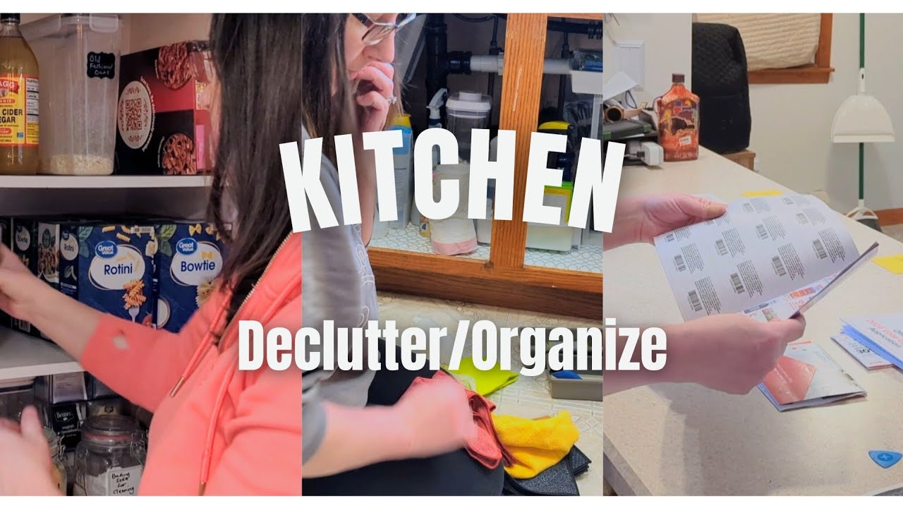 (NEW) Kitchen Declutter, Organize, and Restock! @KitchenStamp