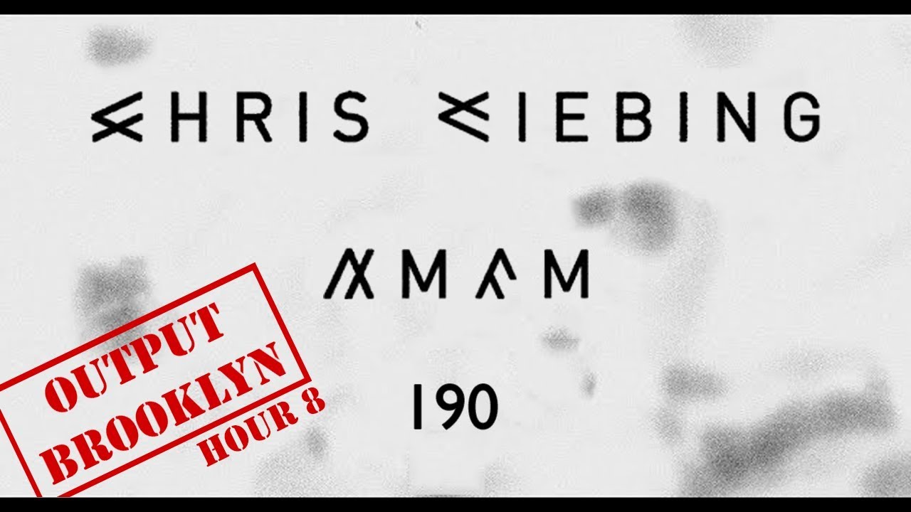 Chris Liebing - AMFM 190 [26 October 2018] live in Output, Brooklyn [HOUR 8]