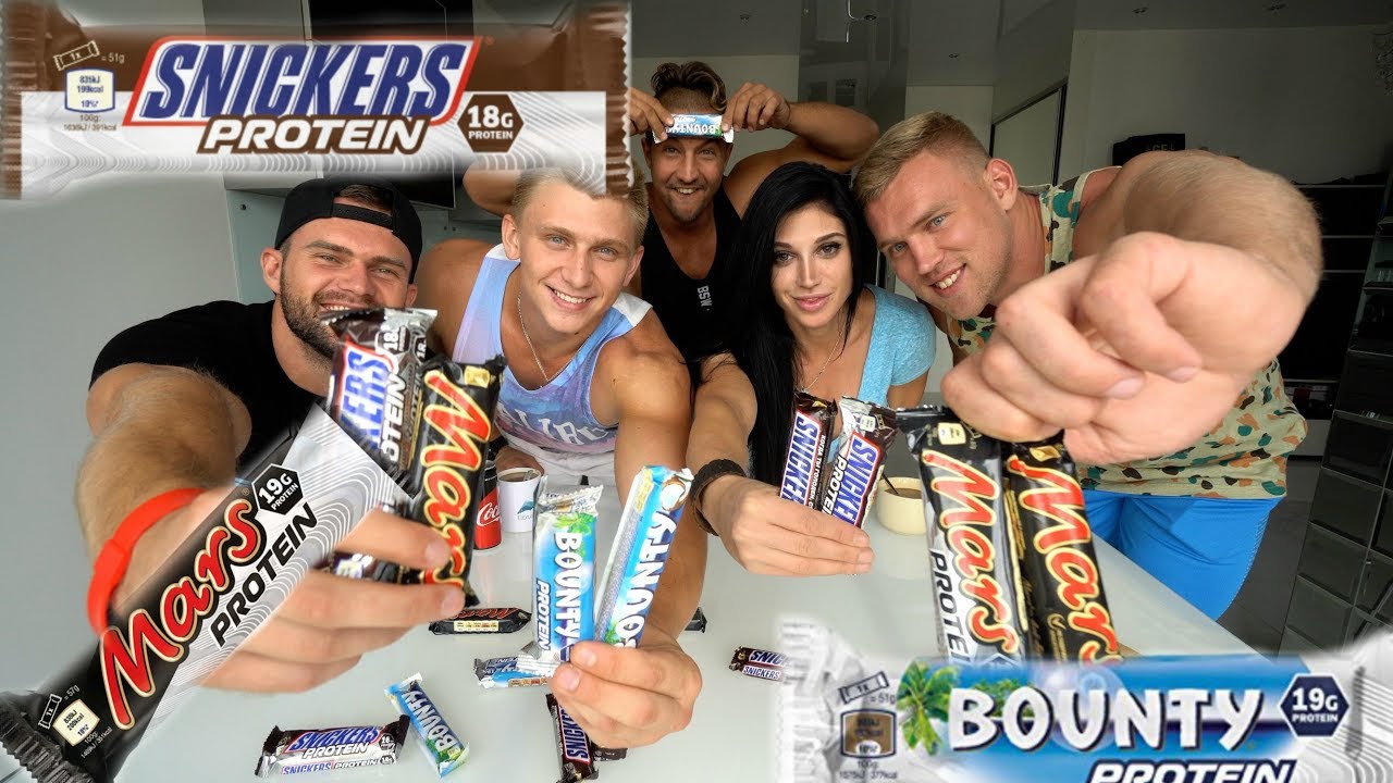 Протеиновый СНИКЕРС против ОБЫЧНОГО! PROTEIN SNIKERS MARS BOUNTY.