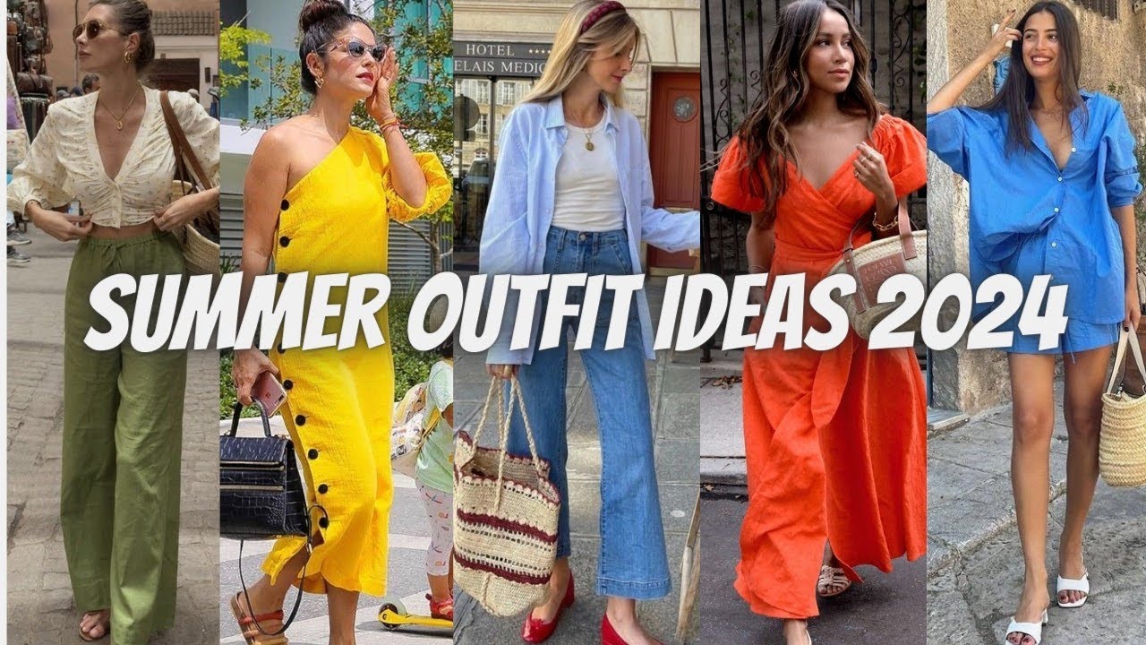 SUMMER OUTFIT IDEAS 2024 (comfy, chic, classy & cute) ☀️🥵