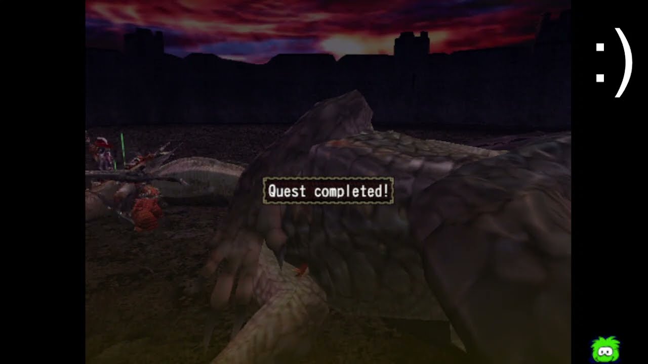 [monster hunter 1 ps2 online] fatalis hunt